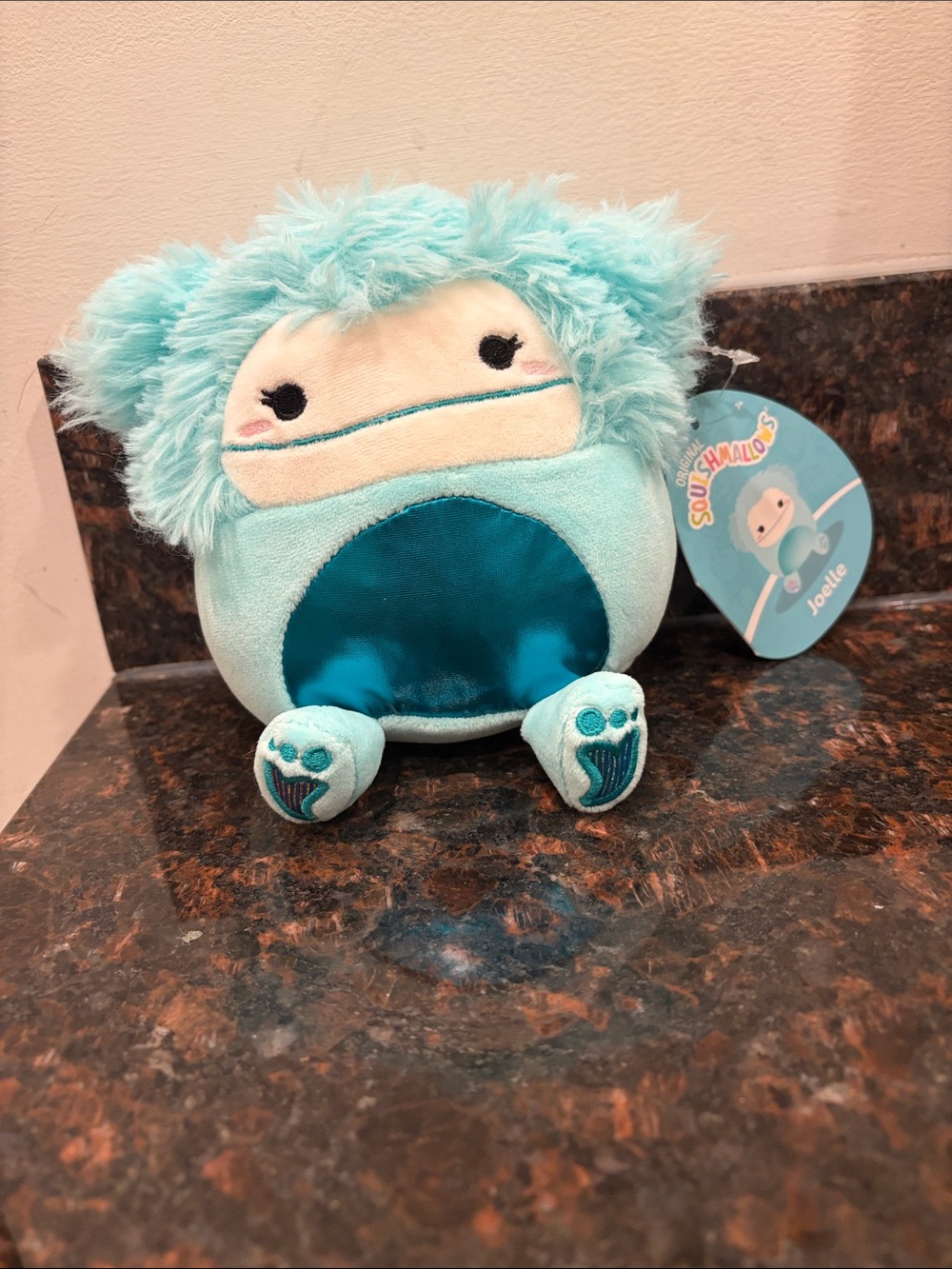 Squishmallows Joelle Plush - Light Teal Blue